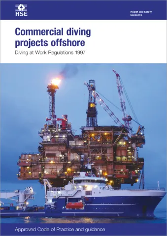 Diving at work regulations: approved code of practice, L103