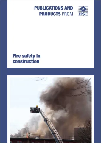 Fire safety in construction, HSG168