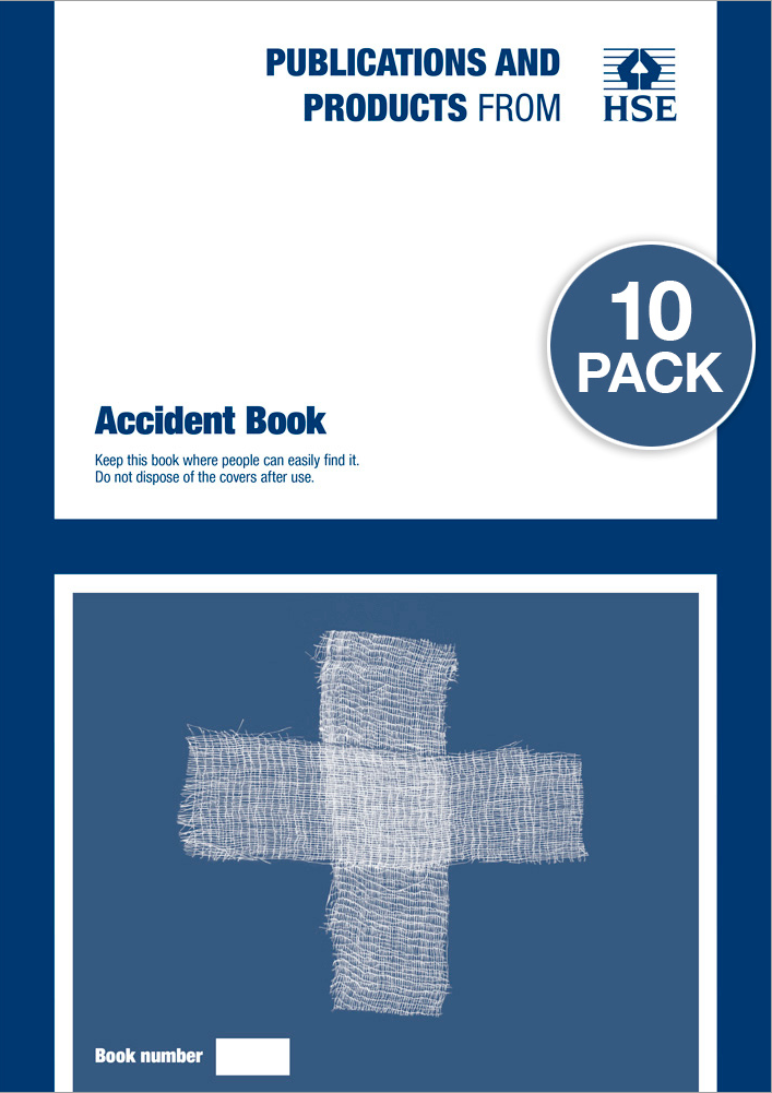 Accident book (10 pack), Bl510