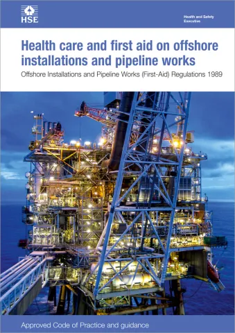 Health care and first aid on offshore installations and pipeline works